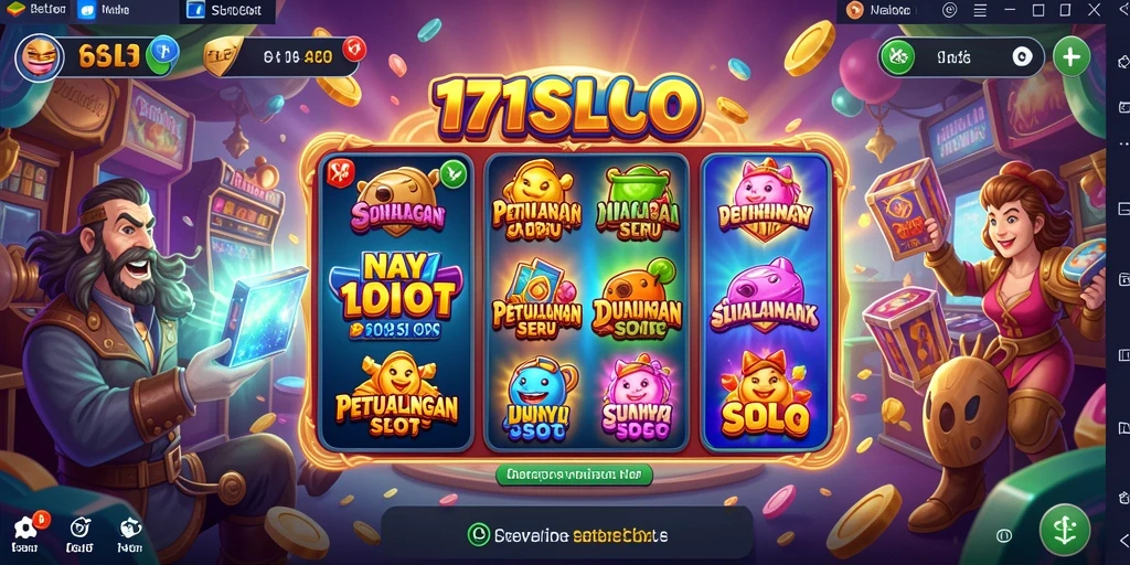 Gameplay seru dan interaktif dalam 171SLOT.