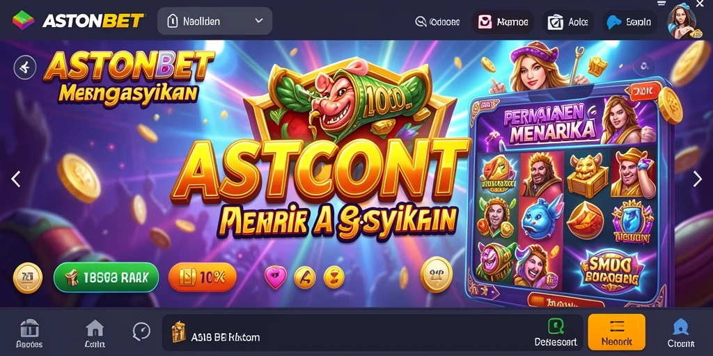 Tangkapan layar gameplay Slot ASTONBET yang mengasyikkan.