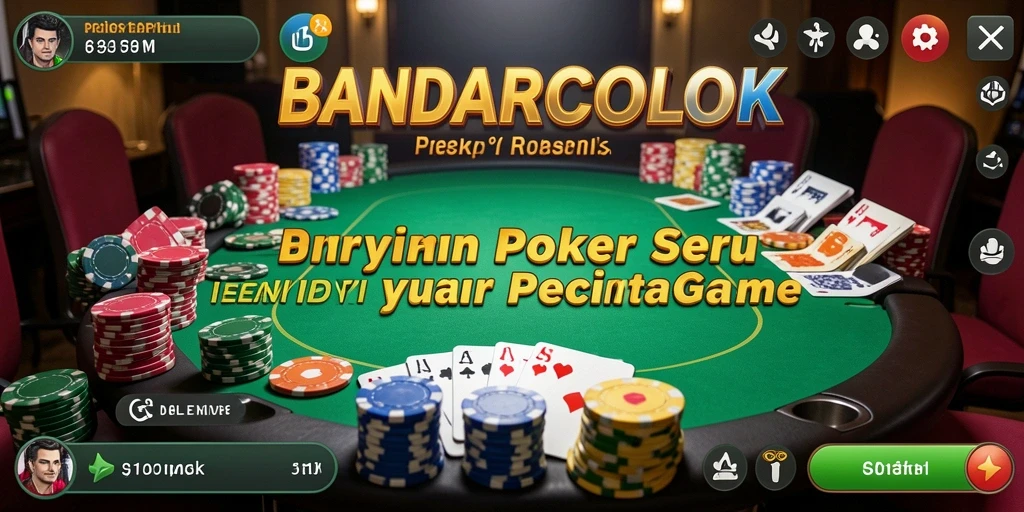 Tampilan gameplay seru di BANDARCOLOK dengan pemain yang kompetitif.