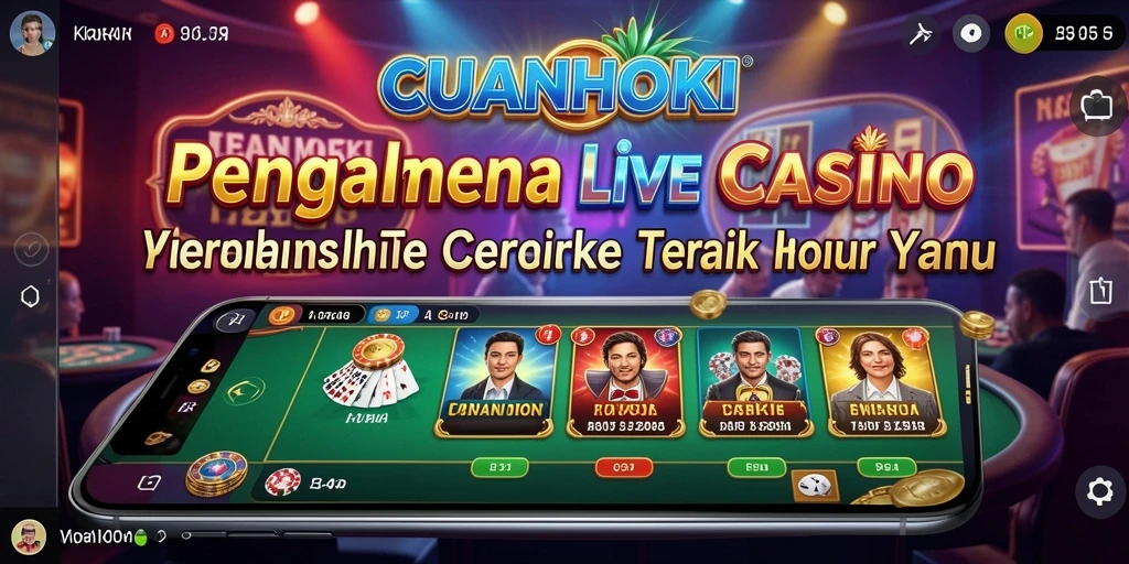 Tampilan gameplay CUANHOKI yang mendebarkan dan interaktif.