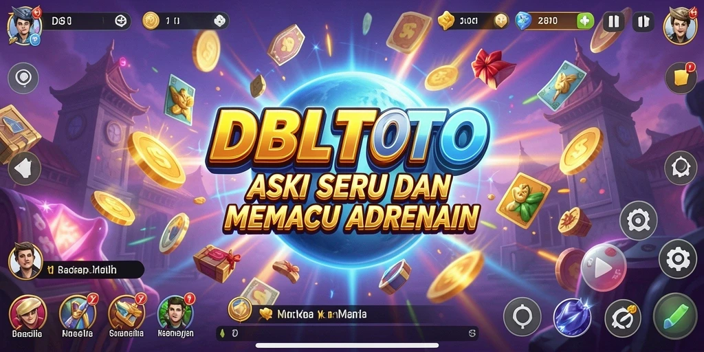 Tampilan epik dari gameplay DBLTOTO yang penuh aksi.