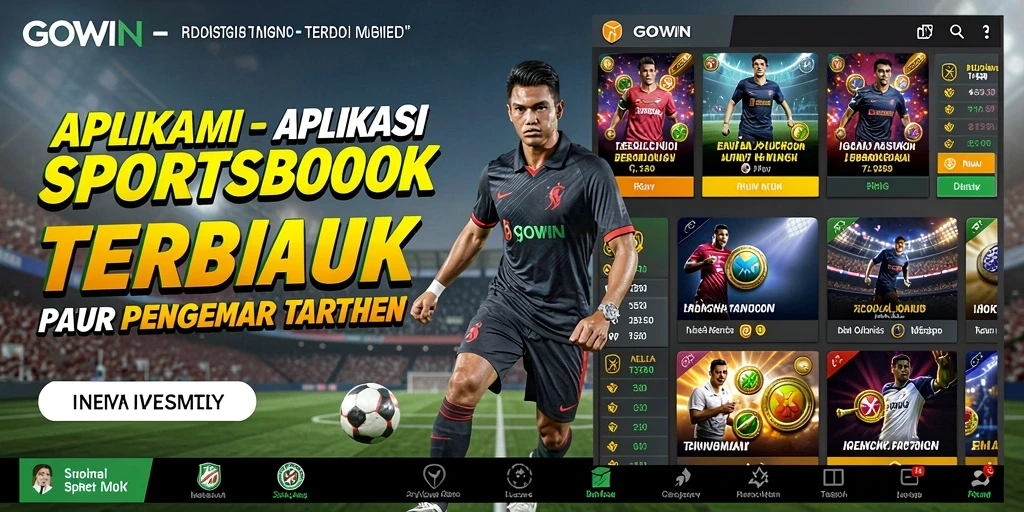 Tampilan gameplay <strong>GOWIN</strong> saat memasang taruhan olahraga secara langsung.