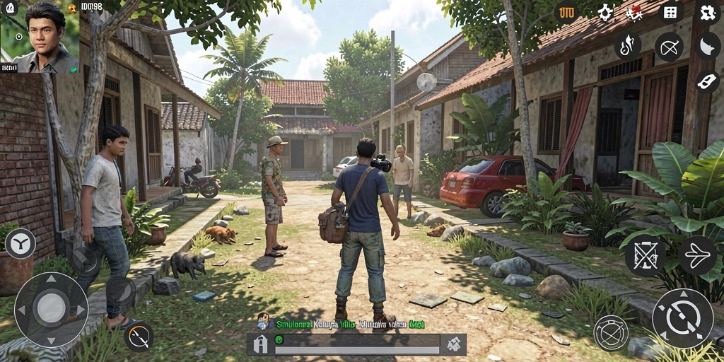 Gameplay seru dalam simulasi kehidupan virtual