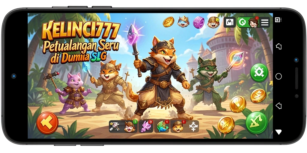 Tampilan gameplay seru di KELINCI777 dengan kelinci imut dan strategi menarik.