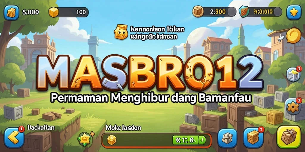 Tampilan gameplay Idle yang menakjubkan dari MASBRO12.