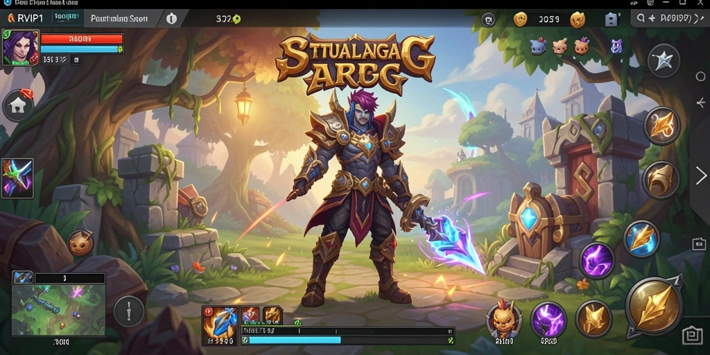 Tangkapan layar gameplay RVIP1 yang menampilkan pertarungan seru.