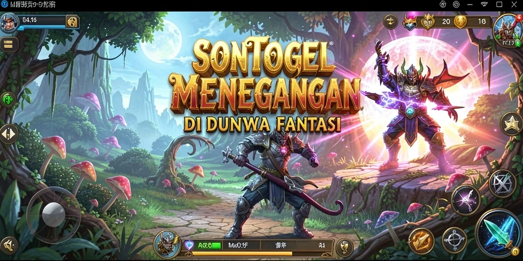 Tampilan gameplay menegangkan dalam petualangan di SONTOGEL.