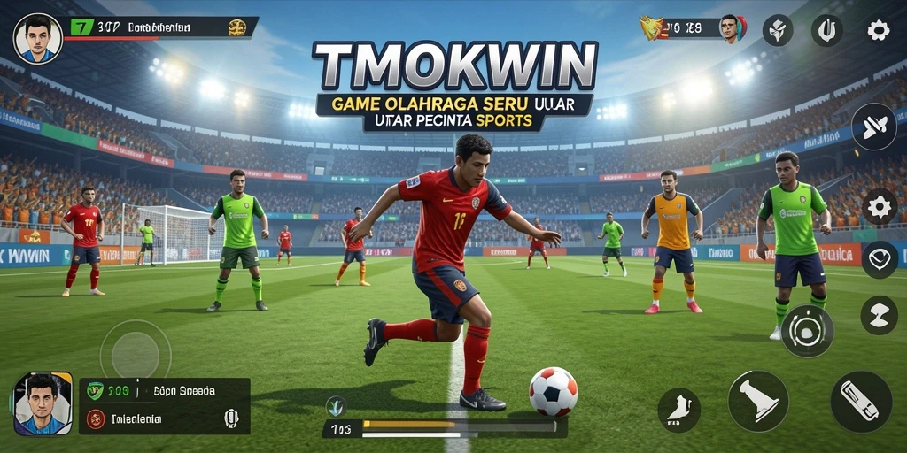 Tampilan gameplay menarik dari TMOKWIN saat pertandingan berlangsung.