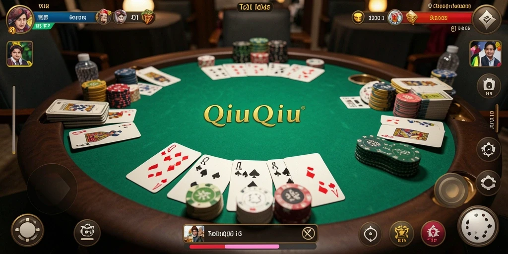 Tampilan screenshot gameplay QiuQiu V21 yang seru.