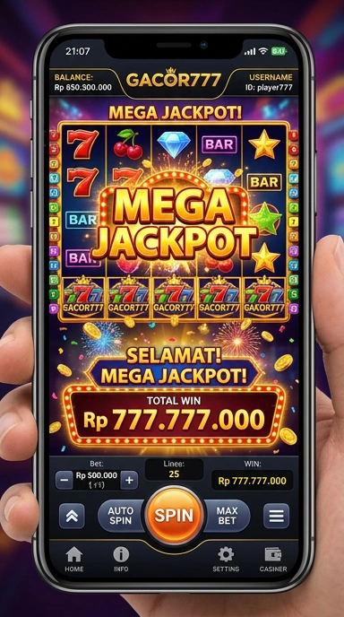 Gacor777 menunjukkan proses pengunduhan yang cepat dan efisien.